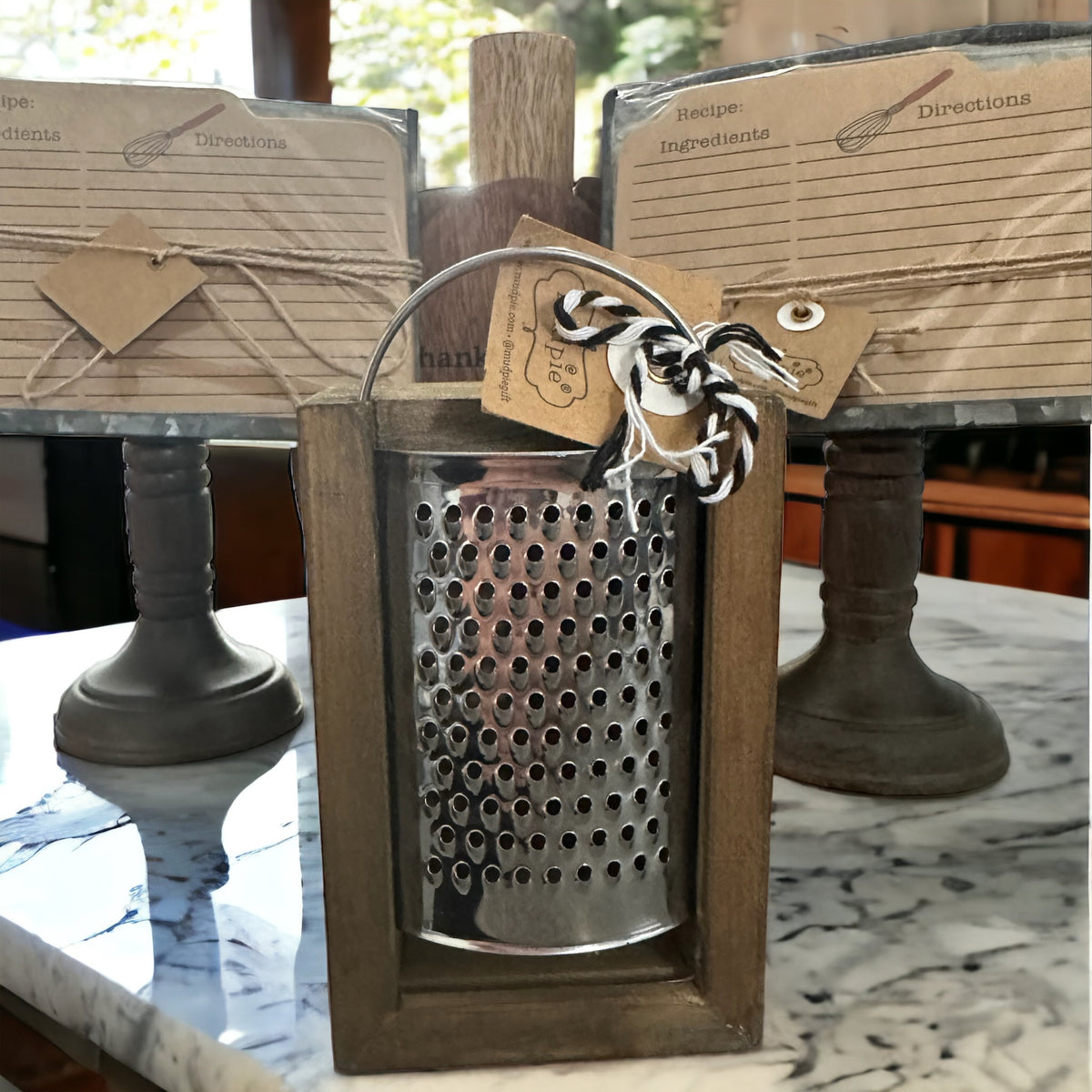 Mud Pie Wood Grater