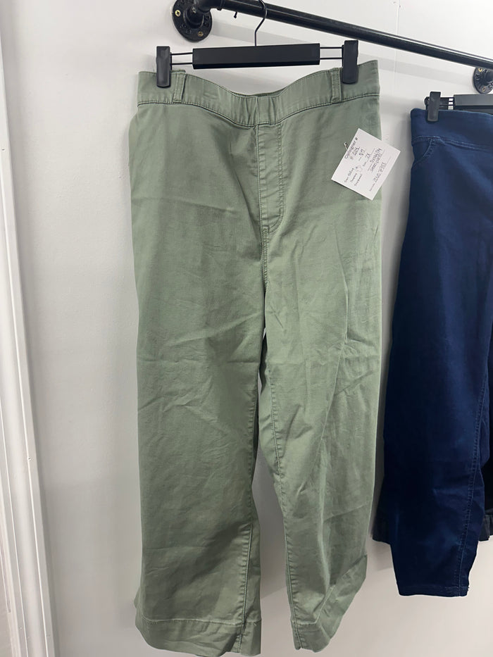Terra&Sky Green Pants      2X     (014)