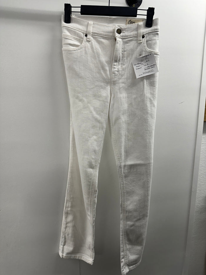 NWT Cosmic Blue Love White Jeans       Size:10       (011)