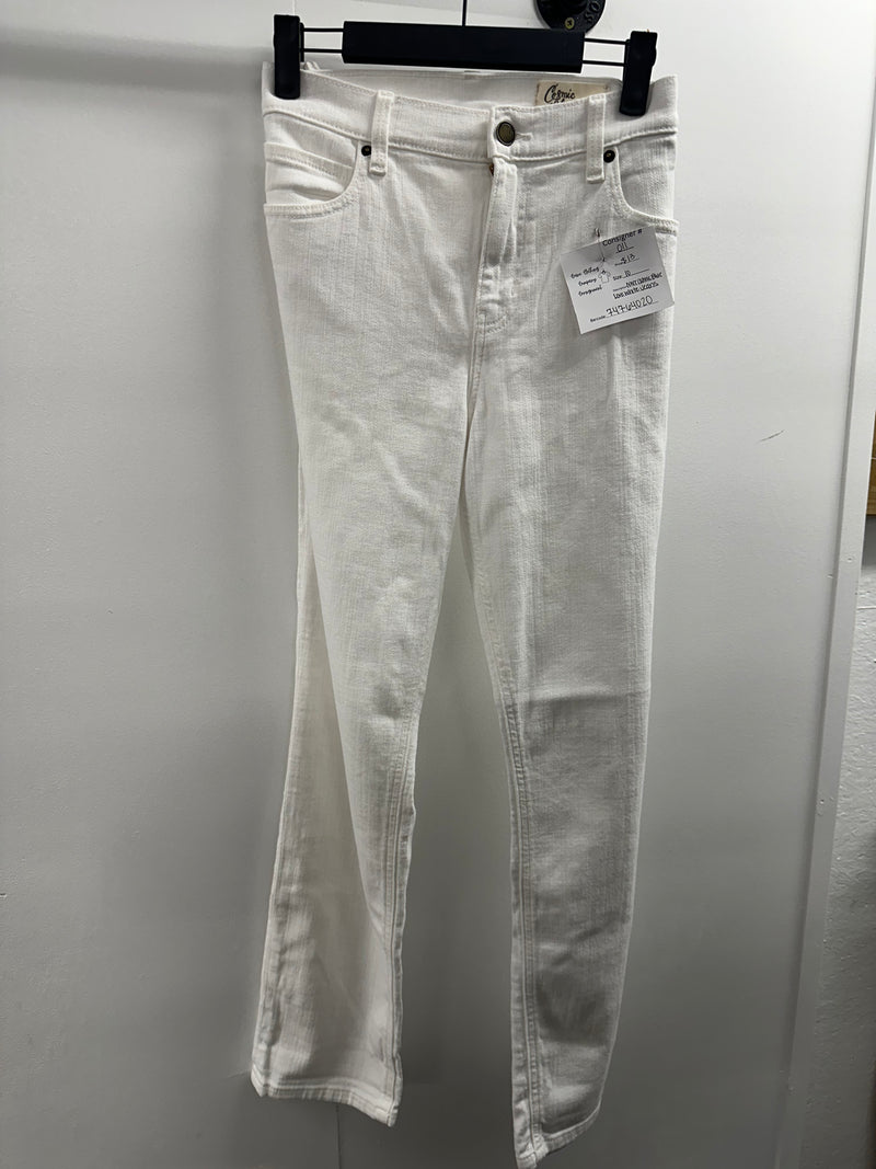 NWT Cosmic Blue Love White Jeans       Size:10       (011)