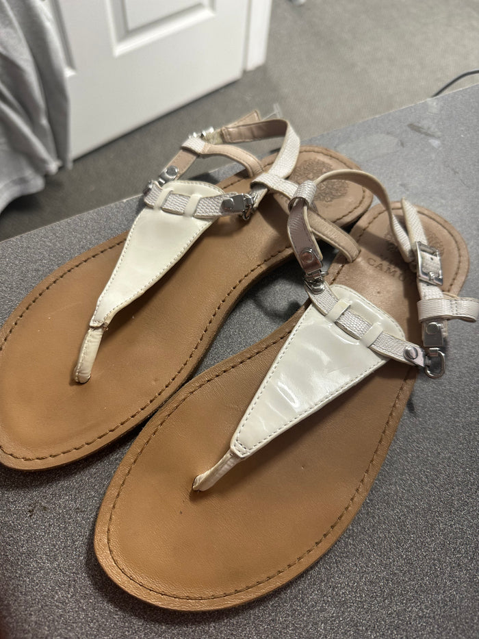 Vince Camuto White Sandals     Size: 7.5           (011)