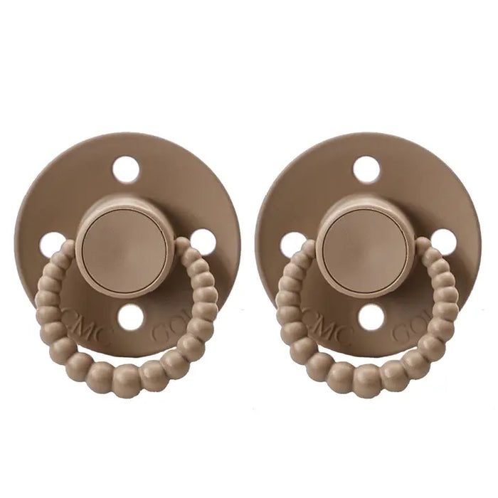 Almond 2 Pack Pacifiers