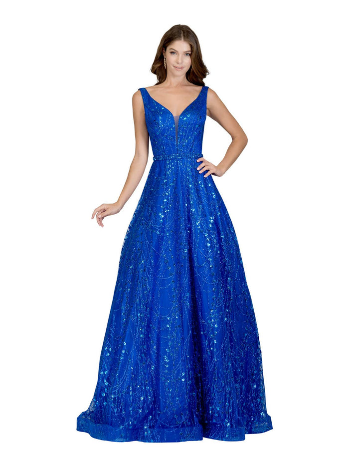 NEW Blue Anny Lee Aline Gown - Size XS