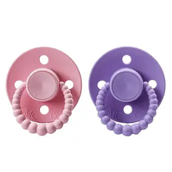 Baby Pink & Lavender 2 Pack Pacifiers