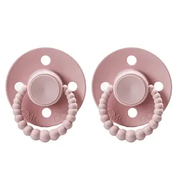 Blush 2 Pack Pacifiers