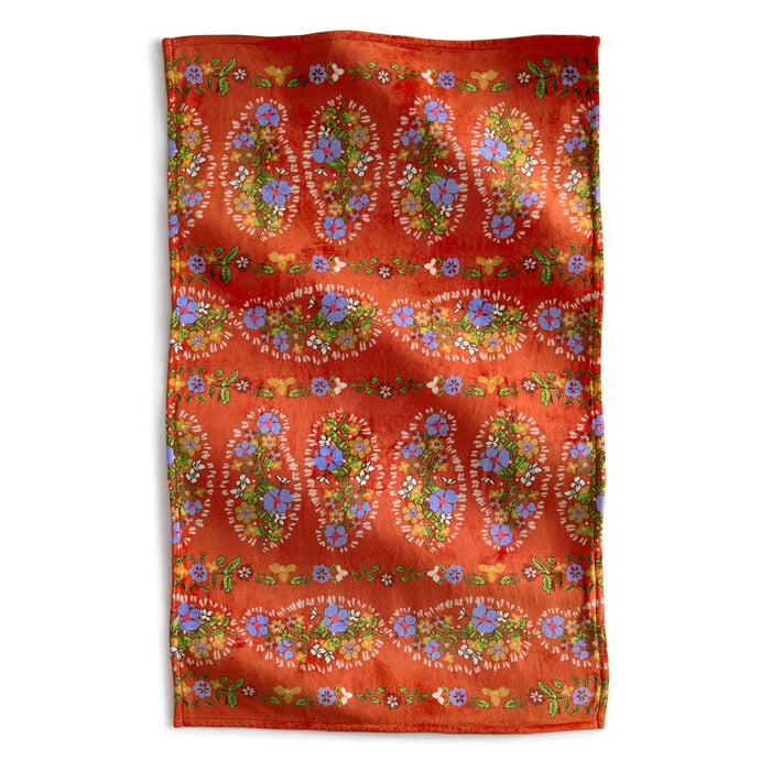 Vera Bradley Throw Blanket Garden Paisley