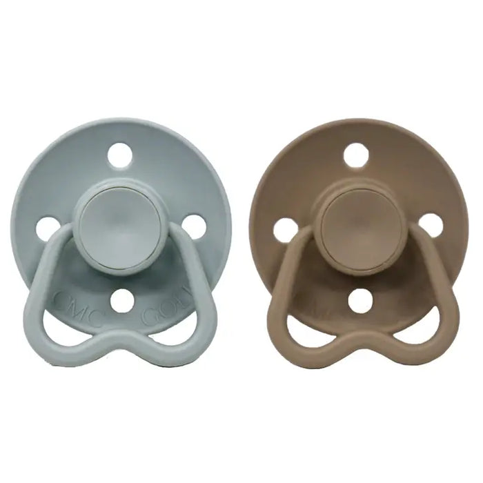 Hold Me Sage & Almond 2 Pack Pacifiers