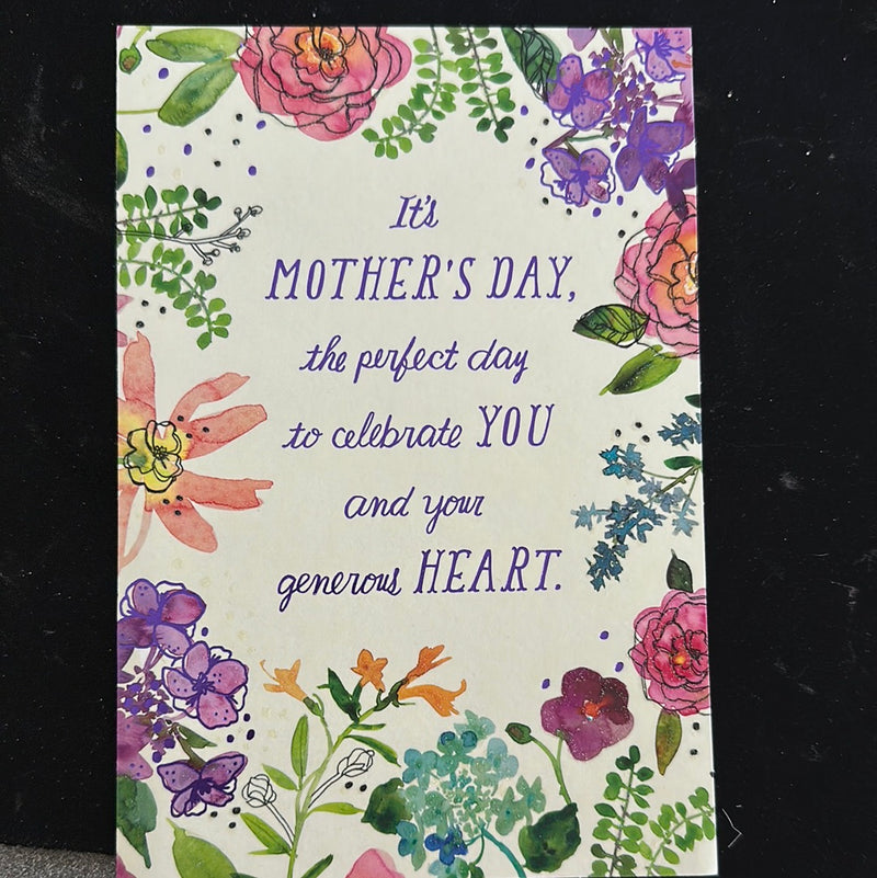 Mothers Day Card - Celebrate Floral