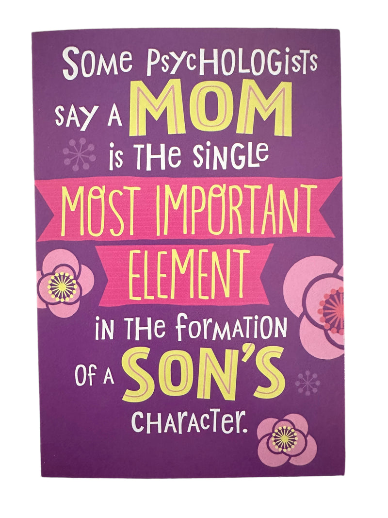 Mothers Day Card - Important Element