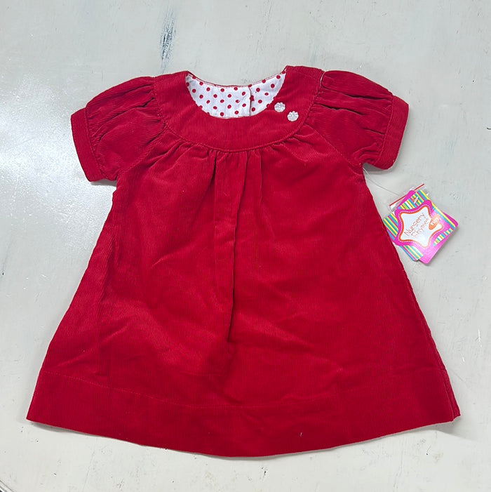 12 Month NWT Nursery Rhyme Red Dress