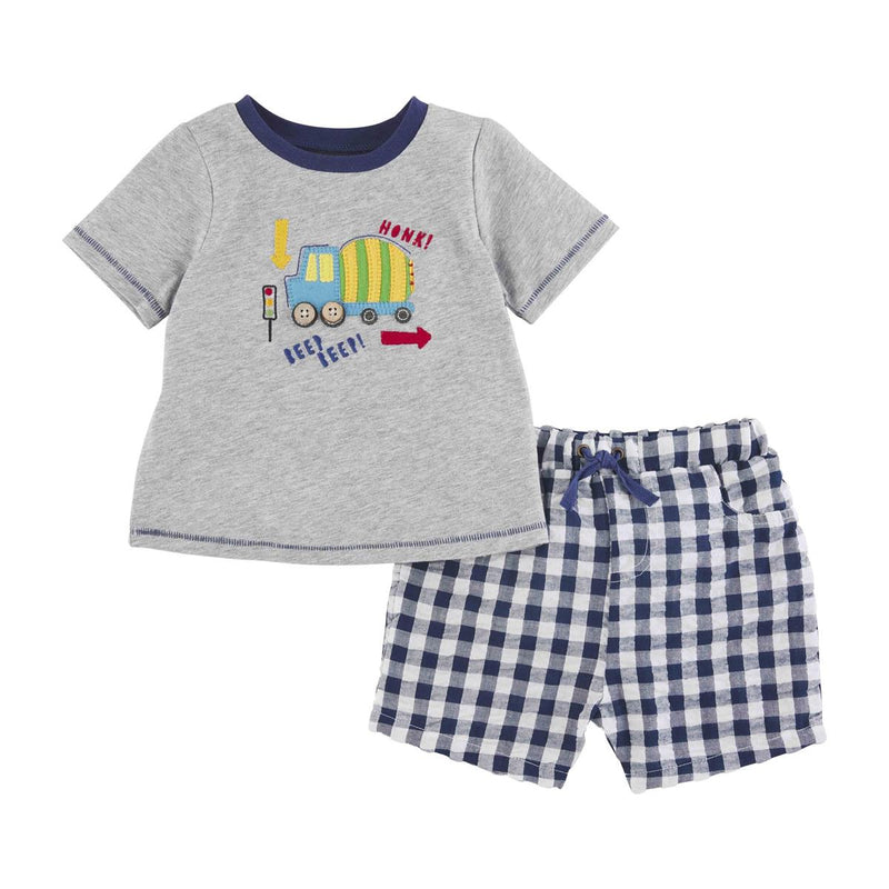 Mud Pie 2PC. Construction Outfit        2T/3T         (001)