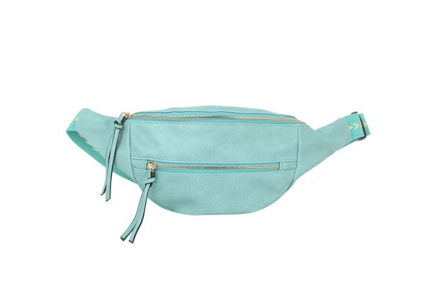 Turquoise Fanny and Sling Convertible Bags