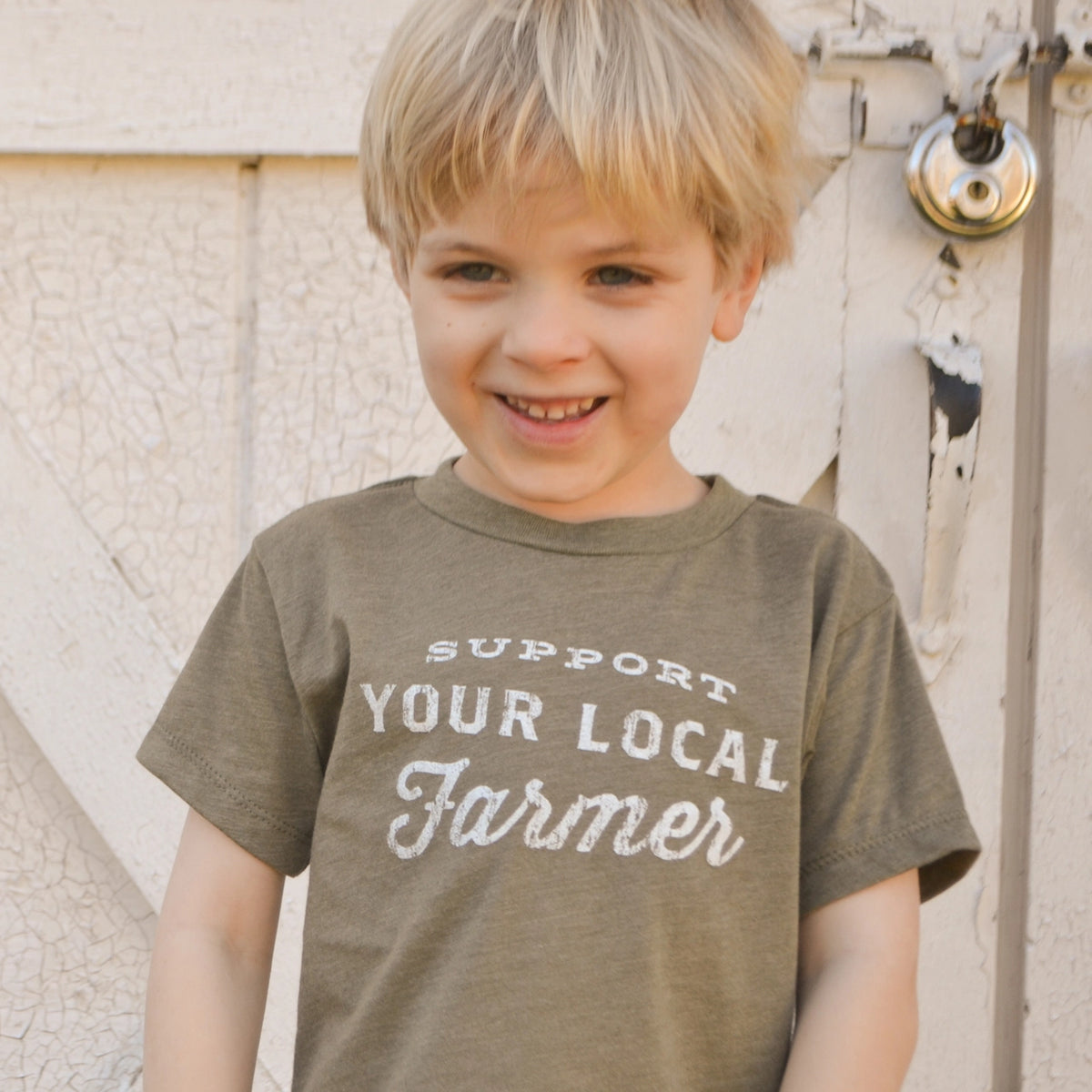 Support Your Local Farmer- Toddler Tee