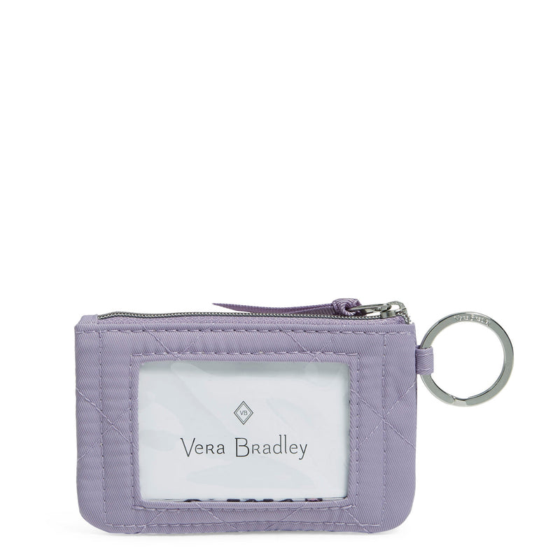 Vera Bradley Zip ID Case “Lavender Sky”