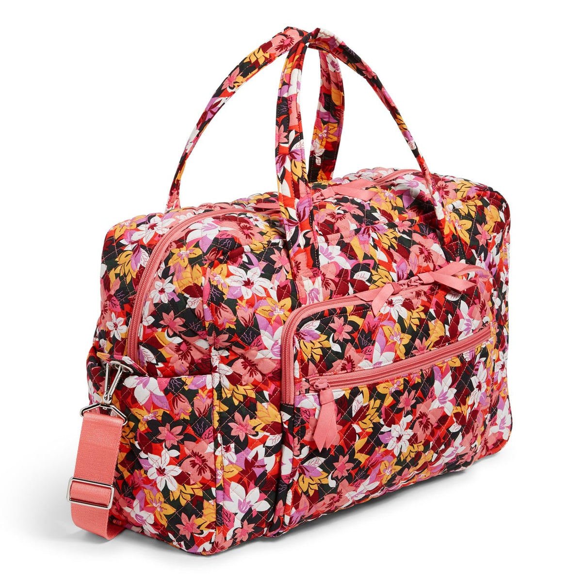 Vera Bradley Weekender Travel Bag “Rosa Floral”