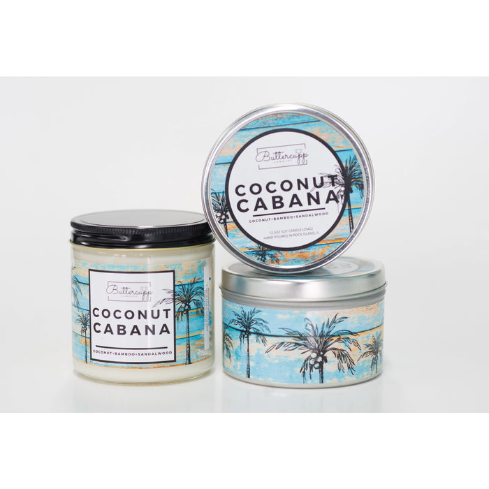 Coconut Cabana Soy Candle and Wax Melts