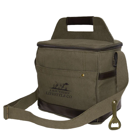 A Southern Lifestyle Canvas Cooler Bag