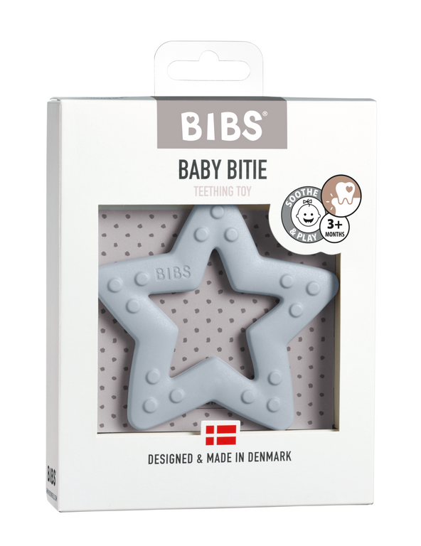 BIBS Baby Bitie Star Baby Blue ONE SIZE