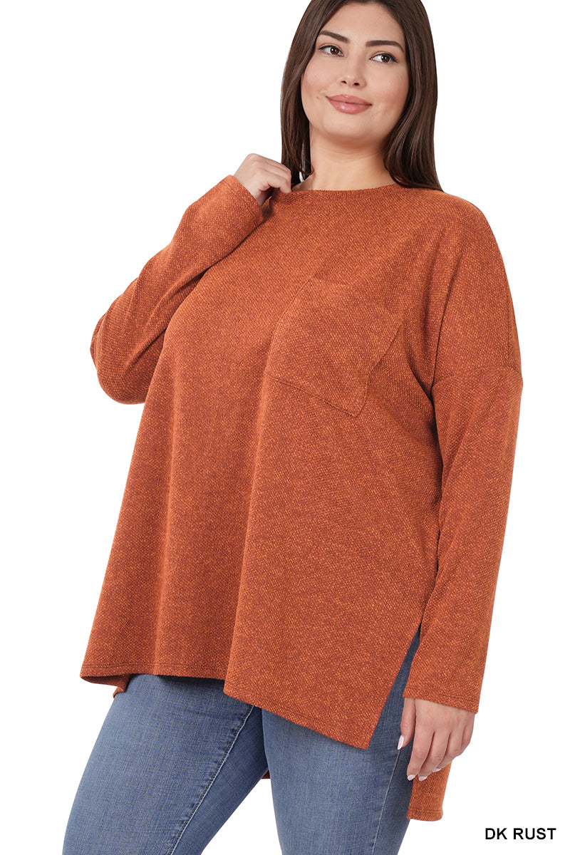 Butter Dark Rust Top