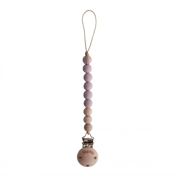 Pacifier Clip Cleo "Cloudy Mauve"