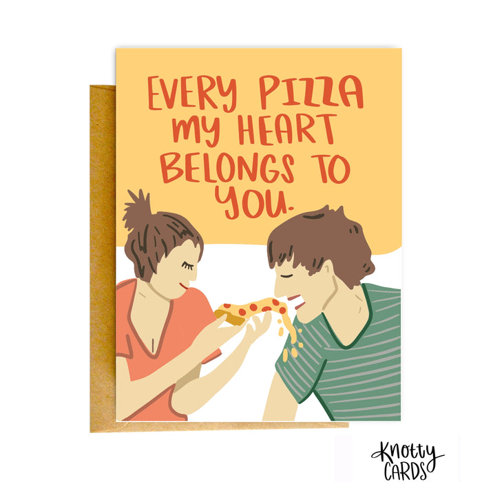Every Pizza My Heart Card