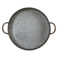 Galvanized Round Tray