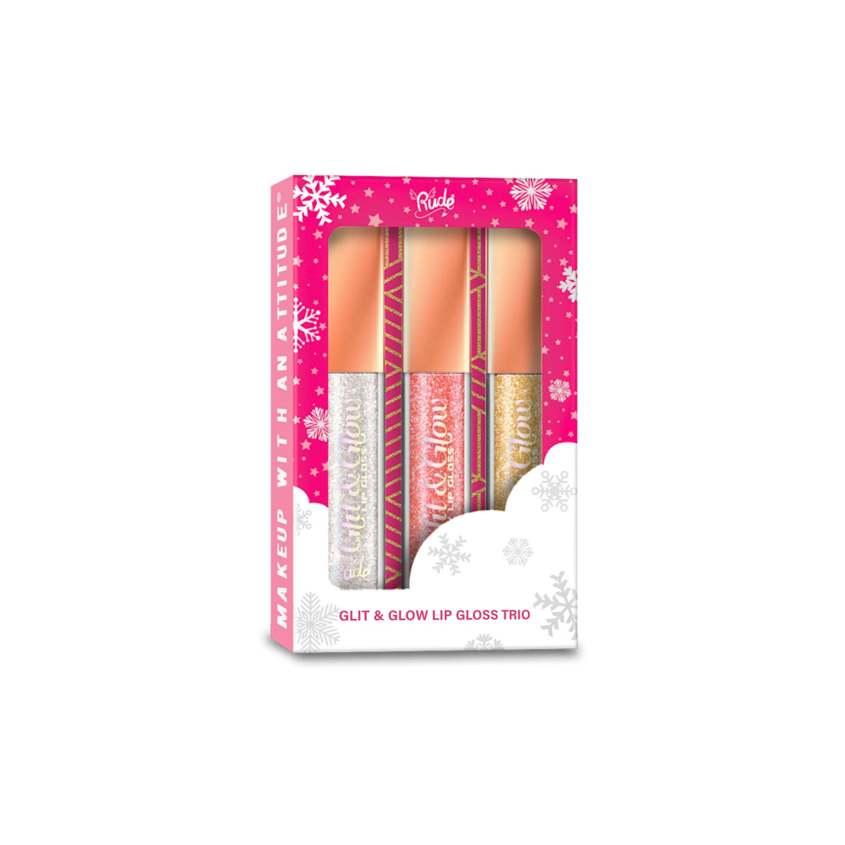 Glit & Glow Lip Gloss Trio Gift Set