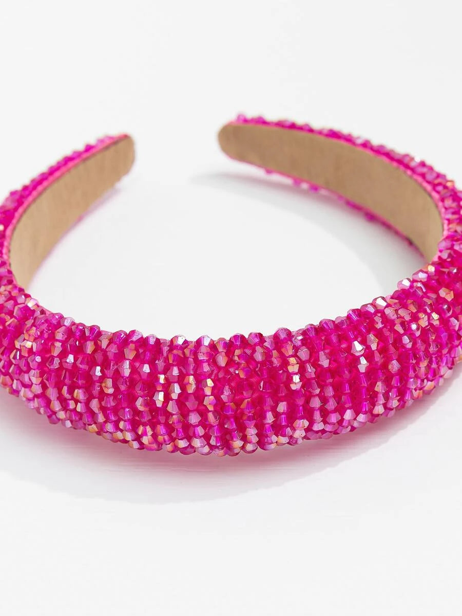 Glitz Headband - Hot Pink