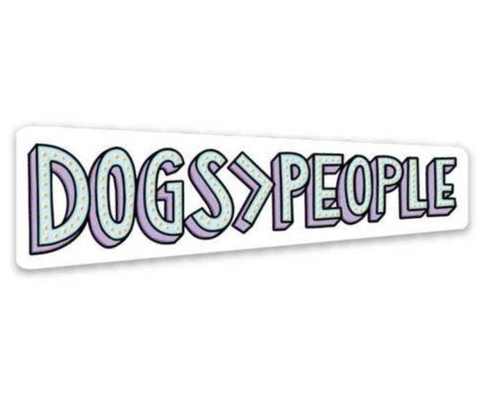 Dog > People Sticker