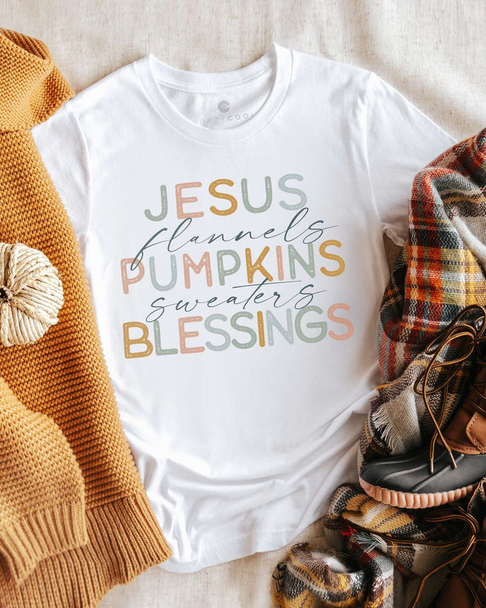 Jesus & Fall Tee