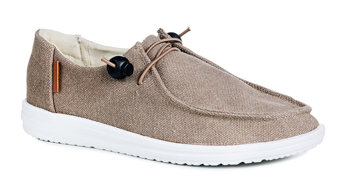 Corkys Womens Kayak Casual Slip On Sneakers "Khaki"