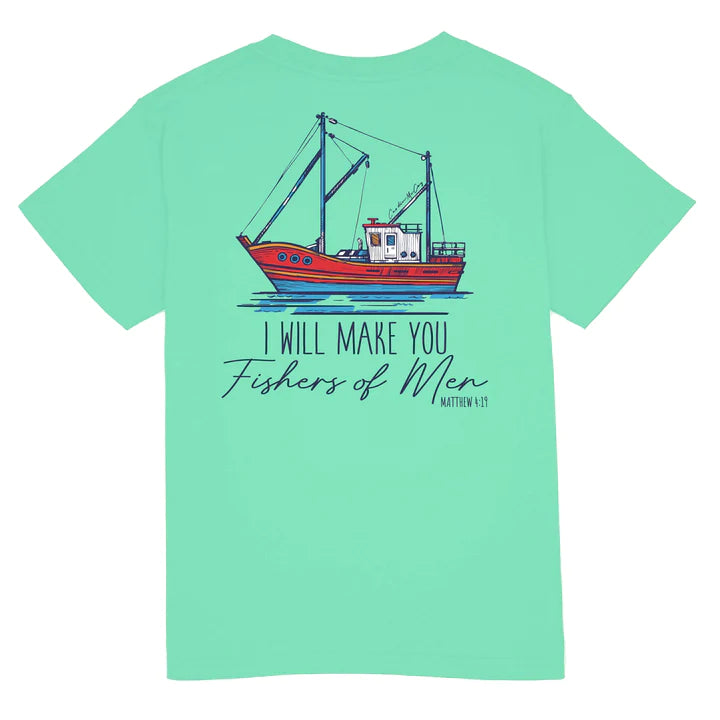 Kids' Fishers of Men Short Sleeve Pocket Tee