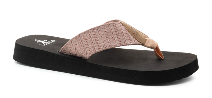 Corkys Lakeside Flip Flop "Blush"