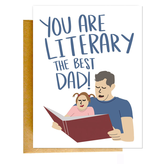 Literary Dad Card