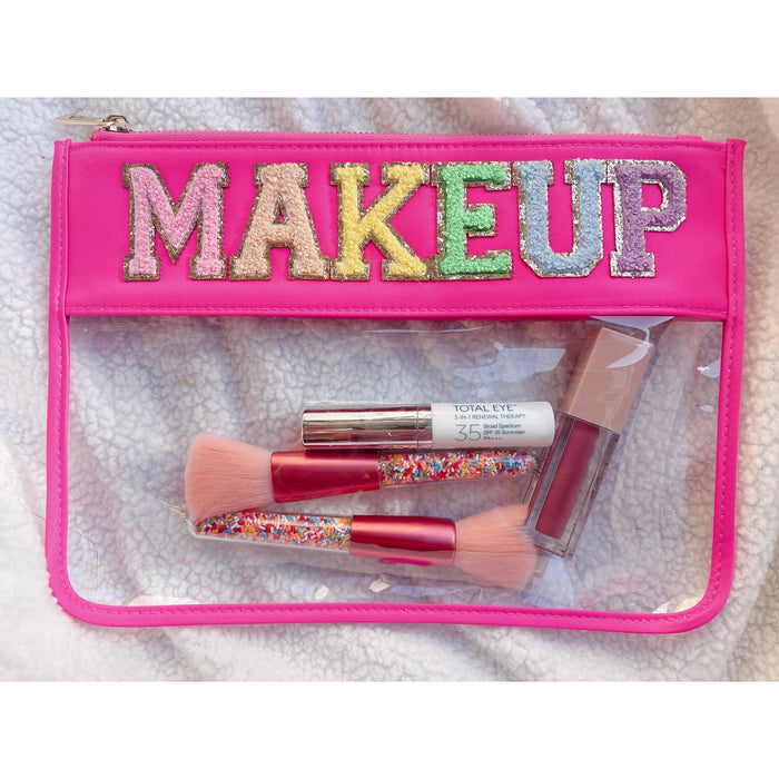 MAKEUP Clear Luxury Nylon Pouch