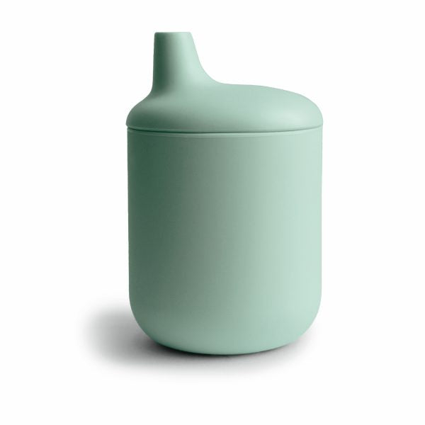 Silicone Sippy Cup "Cambridge Blue"