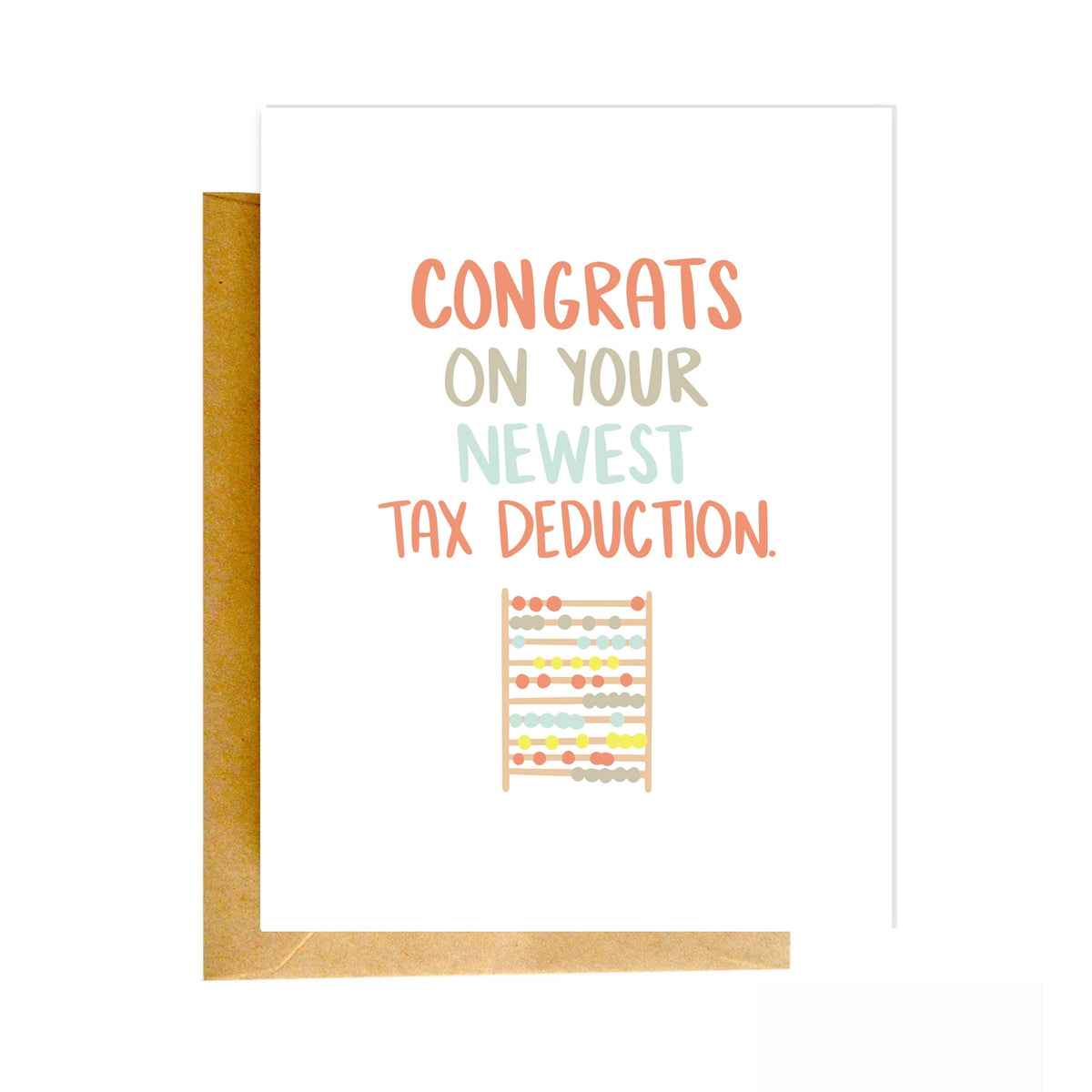 Tax Deduction Card