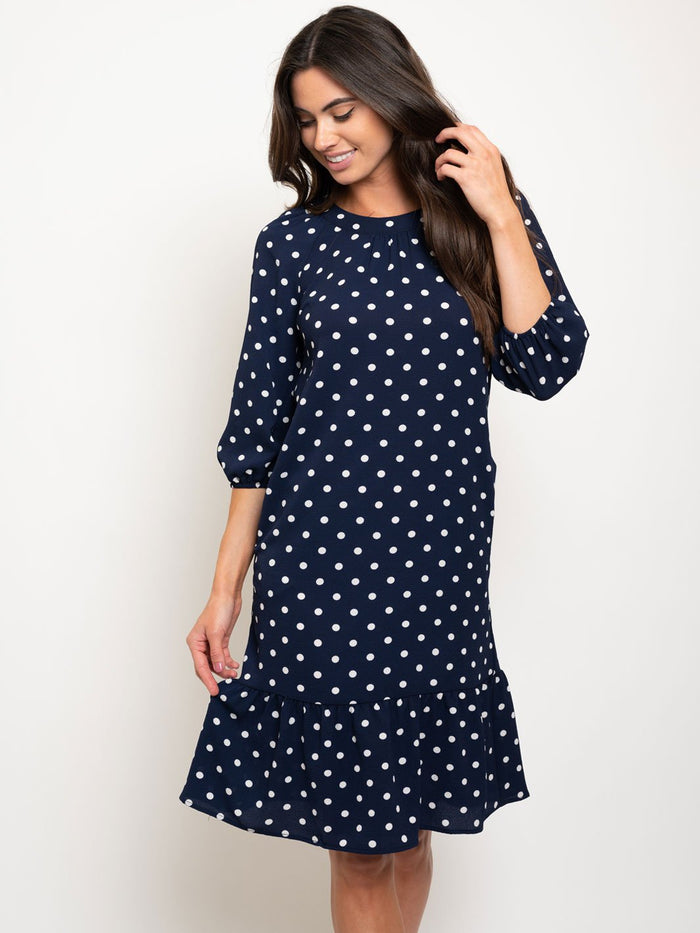 Ruffle Polka Dot Dress