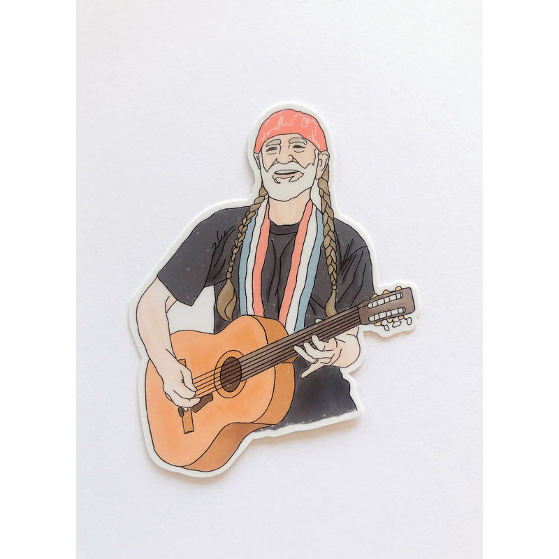 Willie Vinyl Sticker