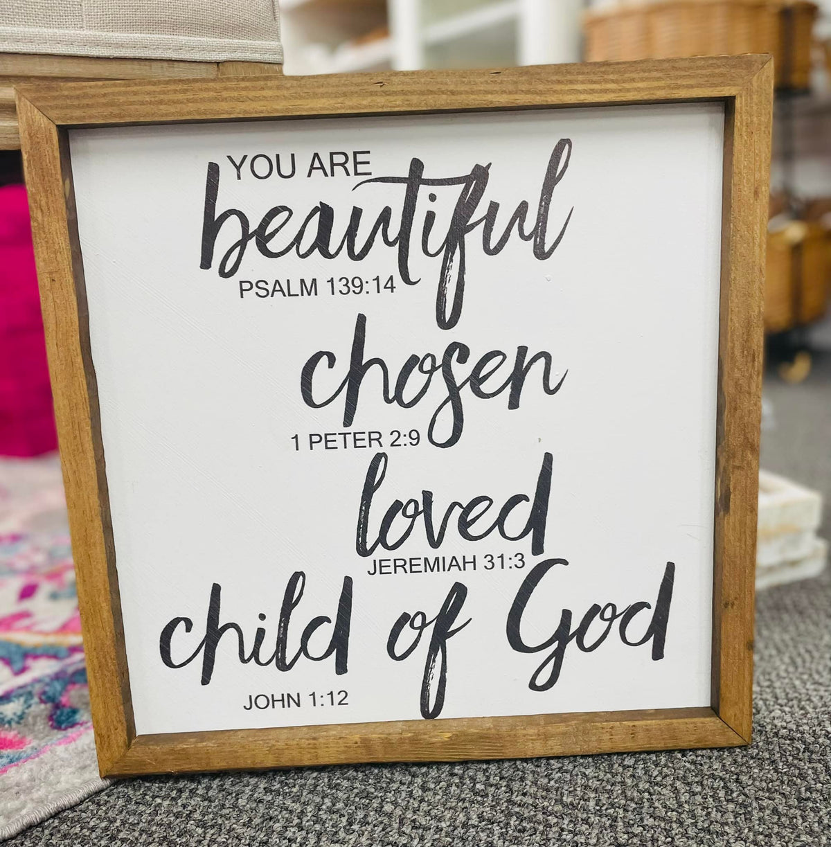 Child of God Wood Home Decor