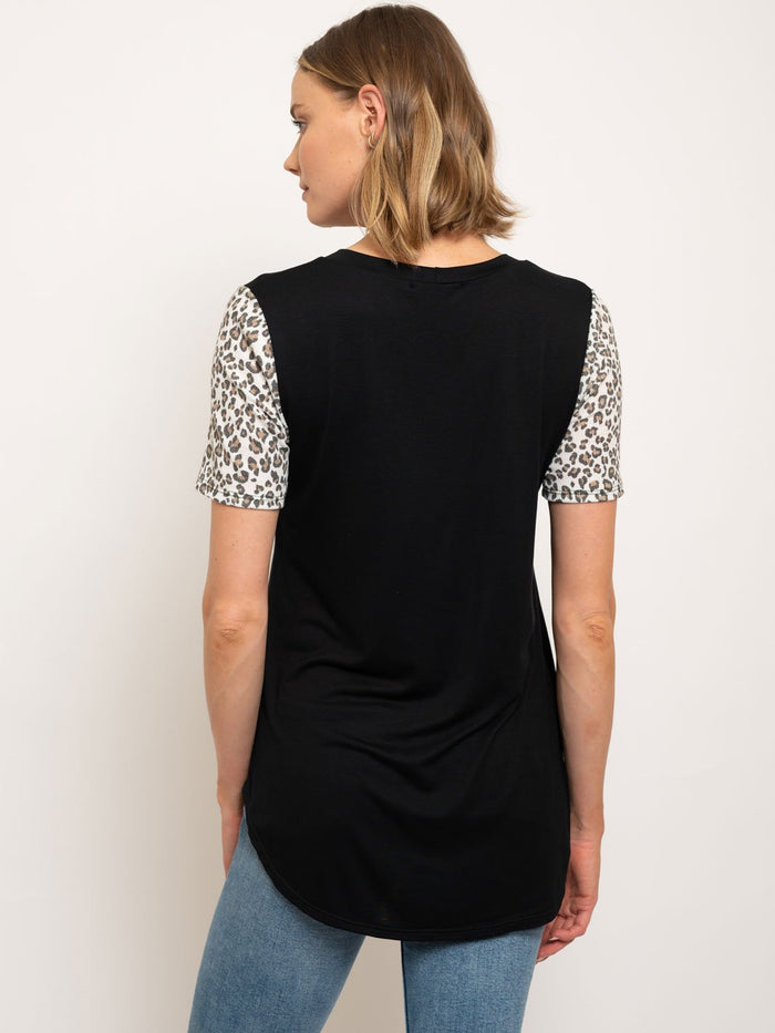 Animal Print Pocket Tunic