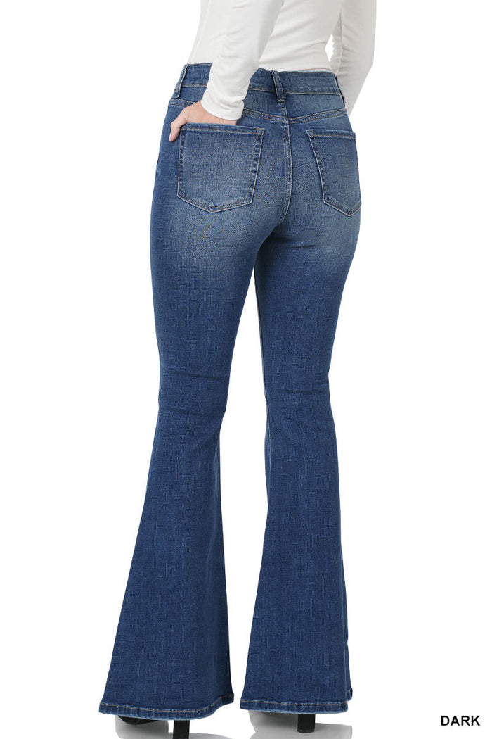 Callie Dark Flare Jeans