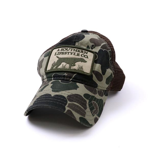 On Point Patch Hat Green Camo