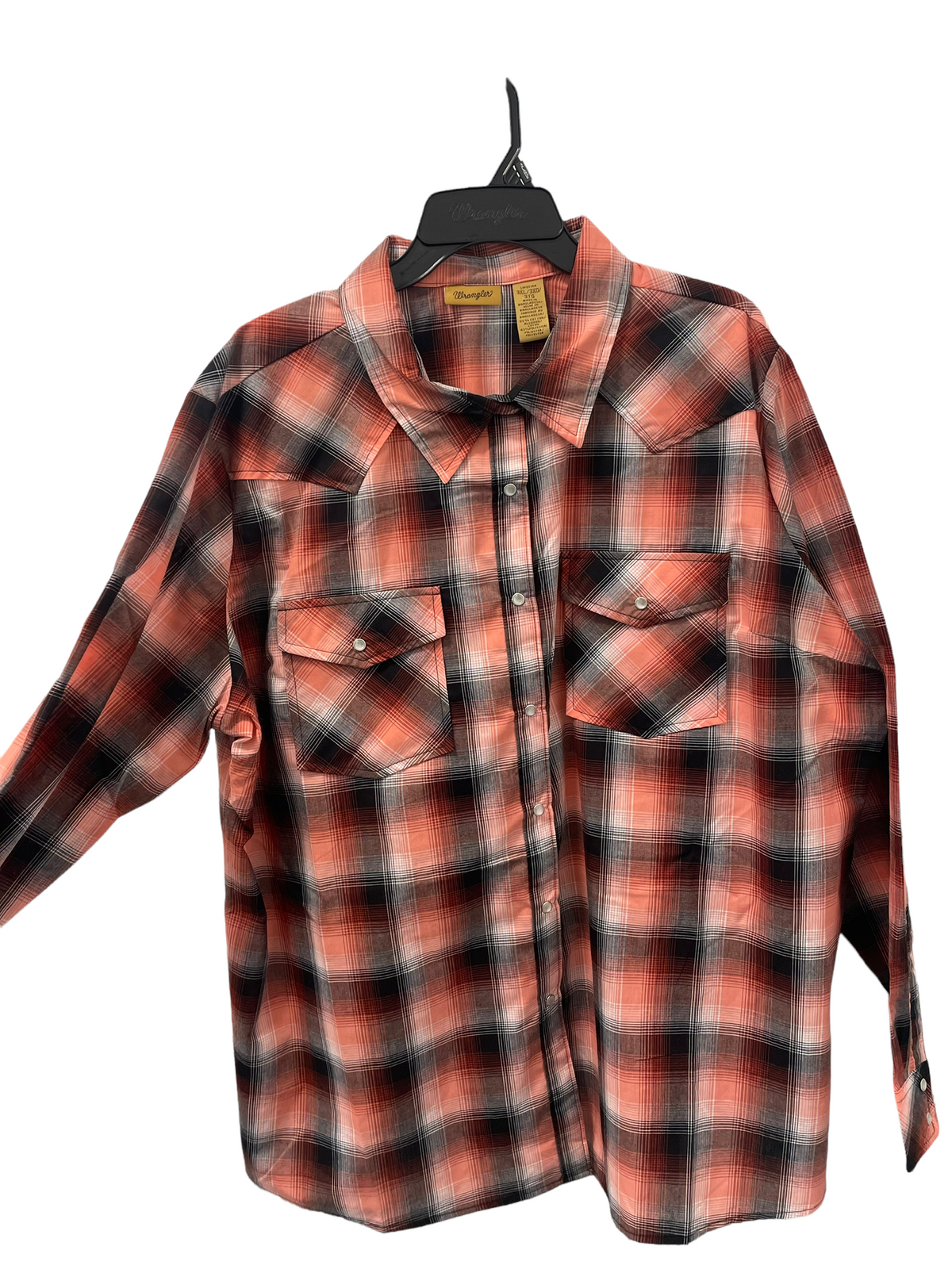 Wrangler Burnt Western Fashion Shirt