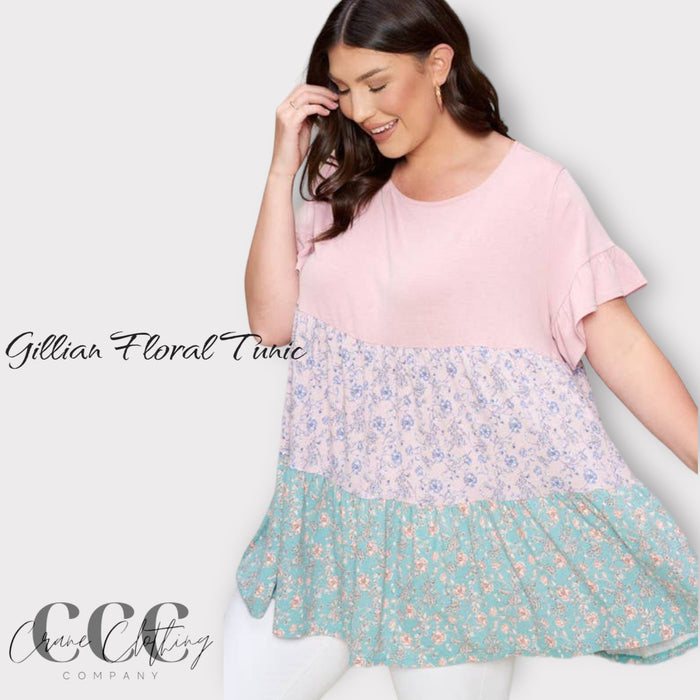 Gillian Curvy Tiered Babydoll Tunic