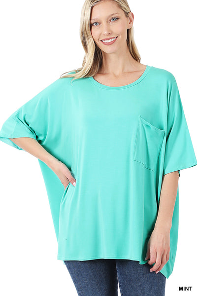 THE EVIE TEE - MINT