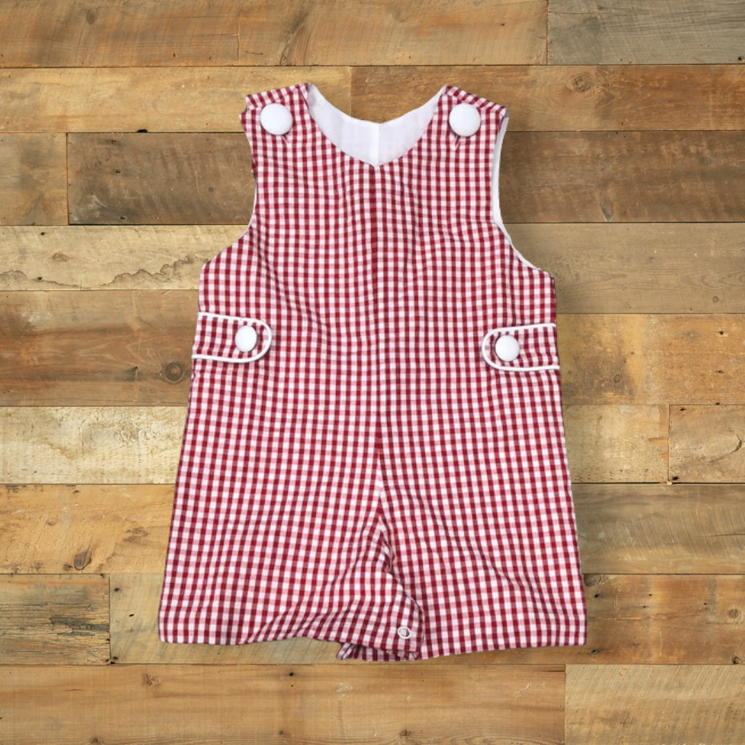 Banana Split Red Gingham Jon Jon