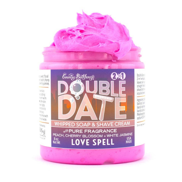 Double Date Whipped Soap and Shave “Mesmerized”