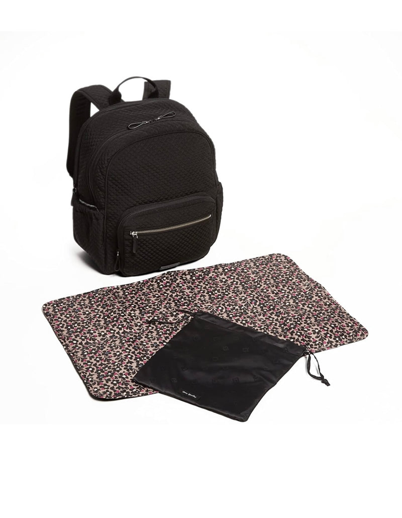 Vera Bradley Iconic Backpack Baby Bag “Classic Black”