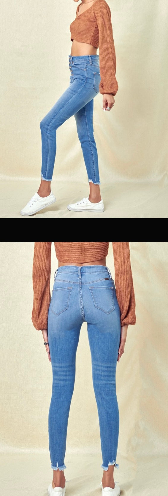 Martha Ultra High Rise Super Skinny Jeans Curvy